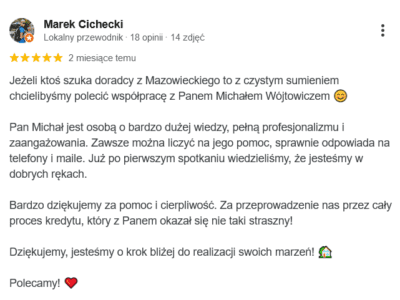 referencje od klientów Marek